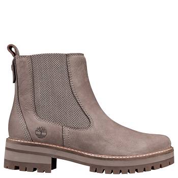 Timberland Courmayeur Valley - Hnede Kotnikove Cizmy Damske, T0463SK